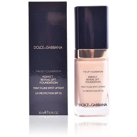 the lift foundation dolce gabbana|Dolce&Gabbana Perfect Reveal Lift Foundation SPF 25.